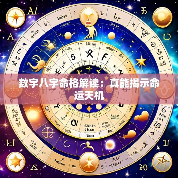 数字八字命格解读：真能揭示命运天机