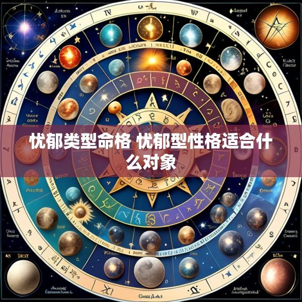 忧郁类型命格 忧郁型性格适合什么对象