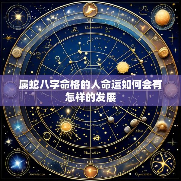 属蛇八字命格的人命运如何会有怎样的发展