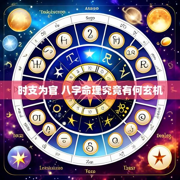 时支为官 八字命理究竟有何玄机