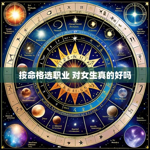 按命格选职业 对女生真的好吗