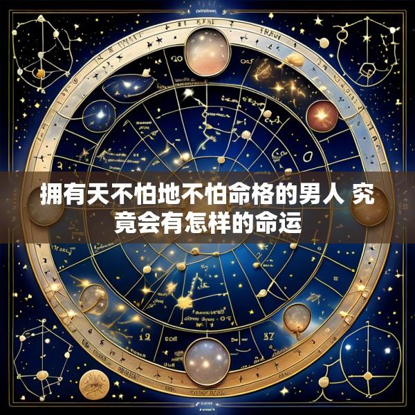 拥有天不怕地不怕命格的男人 究竟会有怎样的命运