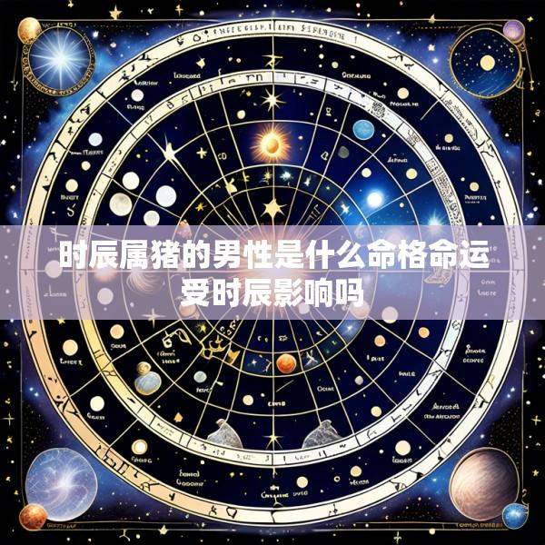 时辰属猪的男性是什么命格命运受时辰影响吗