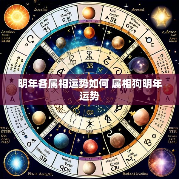 明年各属相运势如何 属相狗明年运势
