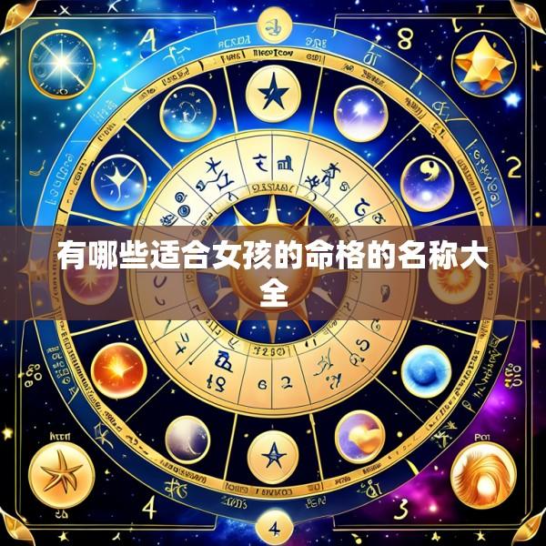 有哪些适合女孩的命格的名称大全