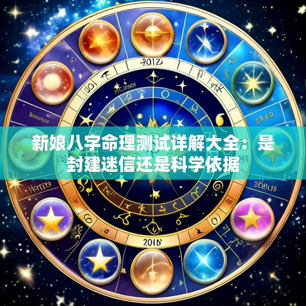 新娘八字命理测试详解大全：是封建迷信还是科学依据