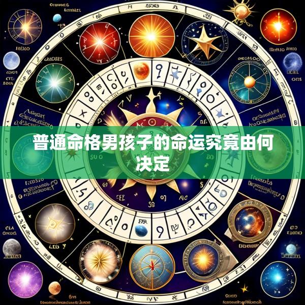 普通命格男孩子的命运究竟由何决定