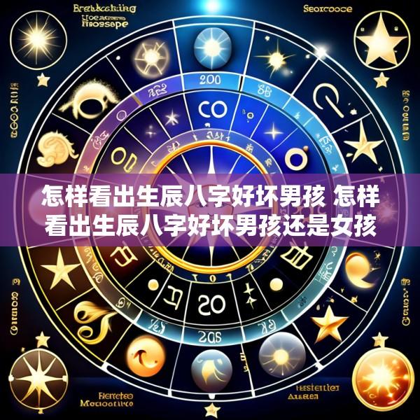怎样看出生辰八字好坏男孩 怎样看出生辰八字好坏男孩还是女孩