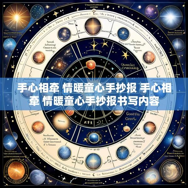 手心相牵 情暖童心手抄报 手心相牵 情暖童心手抄报书写内容