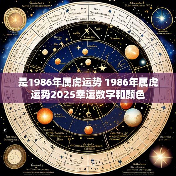 是1986年属虎运势 1986年属虎运势2025幸运数字和颜色