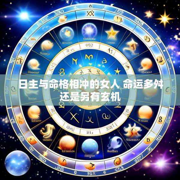日主与命格相冲的女人 命运多舛还是另有玄机