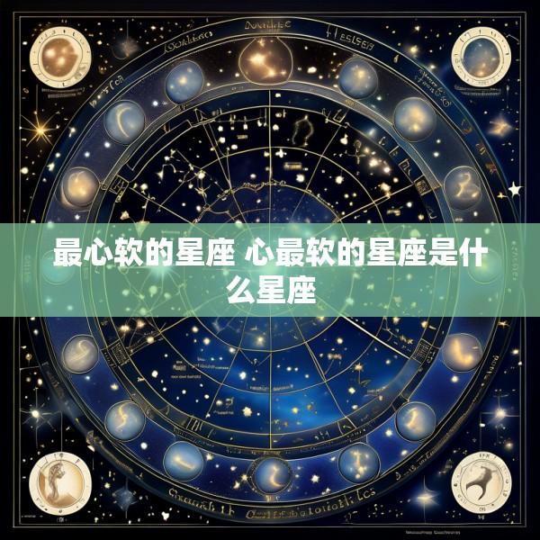 最心软的星座 心最软的星座是什么星座