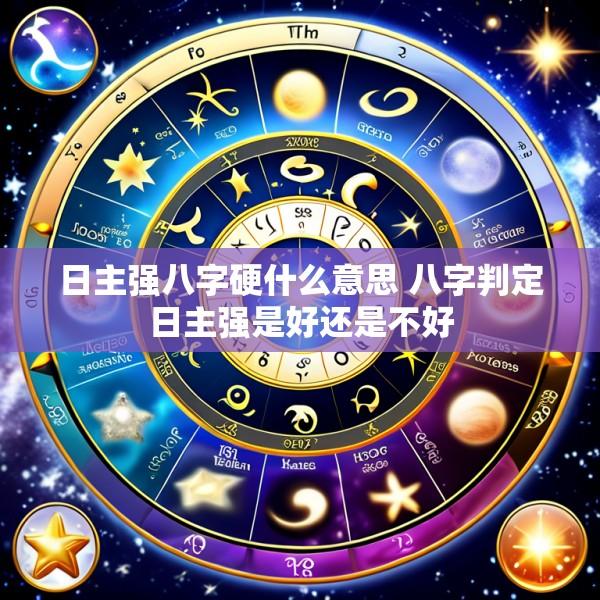 日主强八字硬什么意思 八字判定日主强是好还是不好