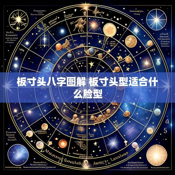 板寸头八字图解 板寸头型适合什么脸型