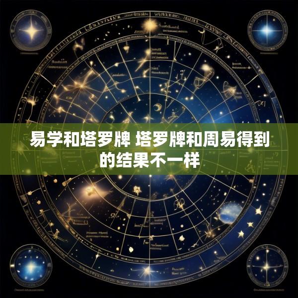 易学和塔罗牌 塔罗牌和周易得到的结果不一样