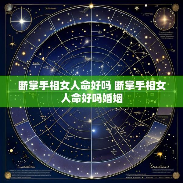 断掌手相女人命好吗 断掌手相女人命好吗婚姻