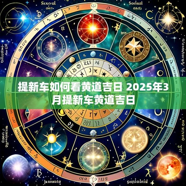 提新车如何看黄道吉日 2025年3月提新车黄道吉日