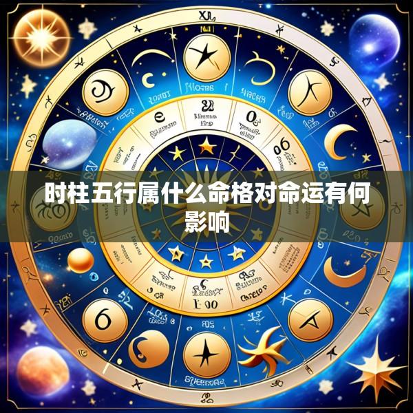 时柱五行属什么命格对命运有何影响
