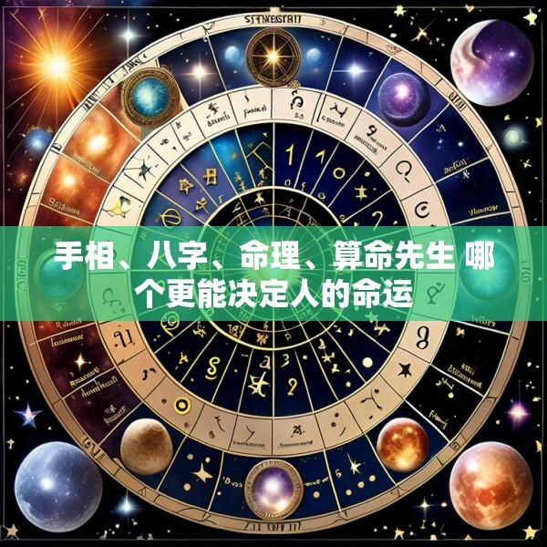 手相、八字、命理、算命先生 哪个更能决定人的命运