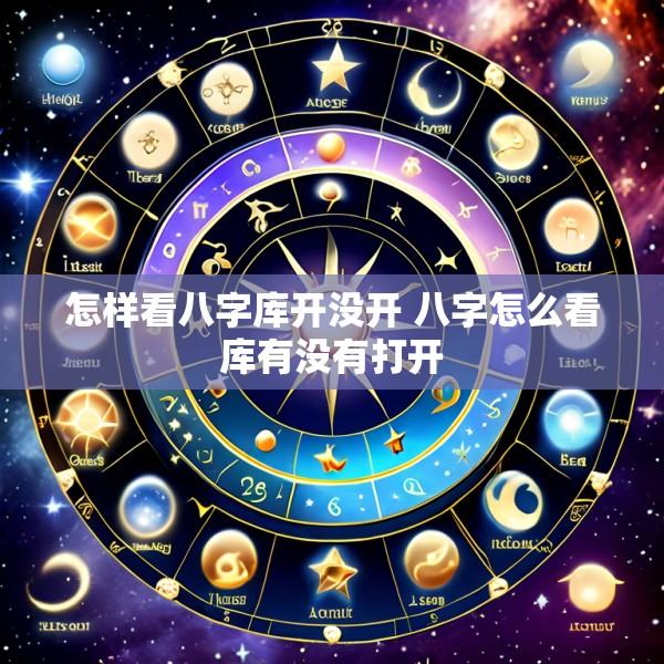 怎样看八字库开没开 八字怎么看库有没有打开