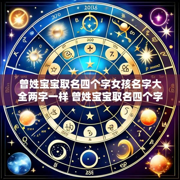 曾姓宝宝取名四个字女孩名字大全两字一样 曾姓宝宝取名四个字女孩名字大全两字一样的有哪些