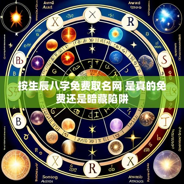 按生辰八字免费取名网 是真的免费还是暗藏陷阱