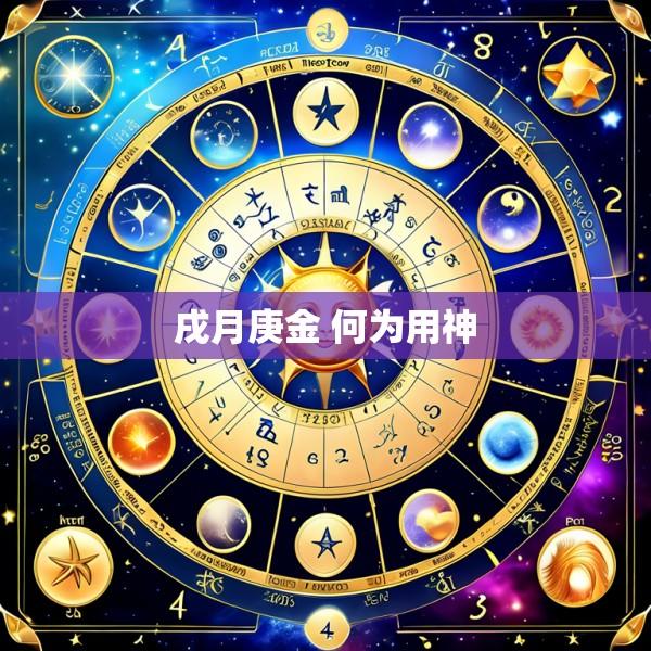 戌月庚金 何为用神