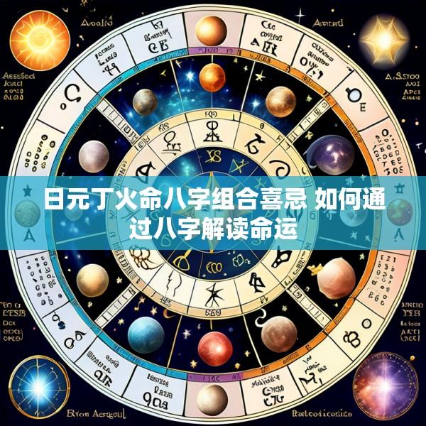 日元丁火命八字组合喜忌 如何通过八字解读命运