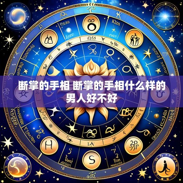 断掌的手相 断掌的手相什么样的男人好不好