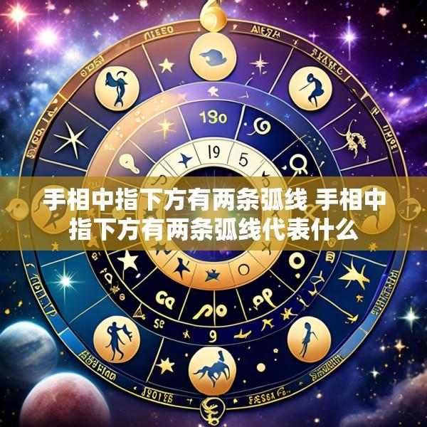 手相中指下方有两条弧线 手相中指下方有两条弧线代表什么