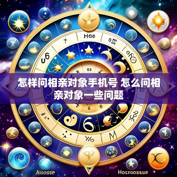 怎样问相亲对象手机号 怎么问相亲对象一些问题