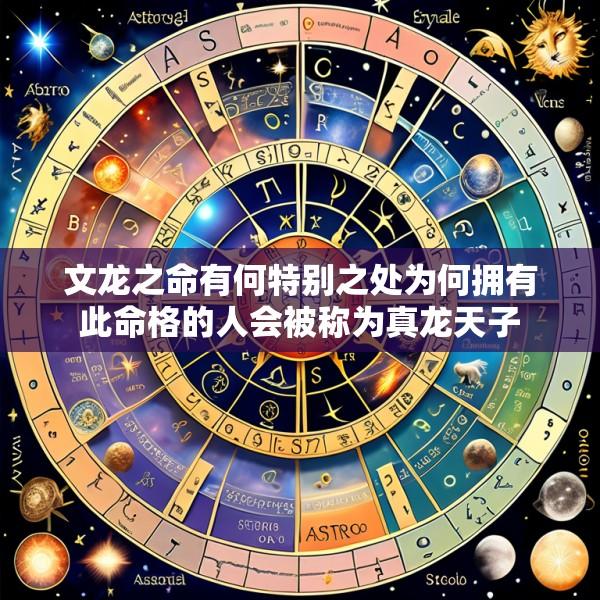 文龙之命有何特别之处为何拥有此命格的人会被称为真龙天子