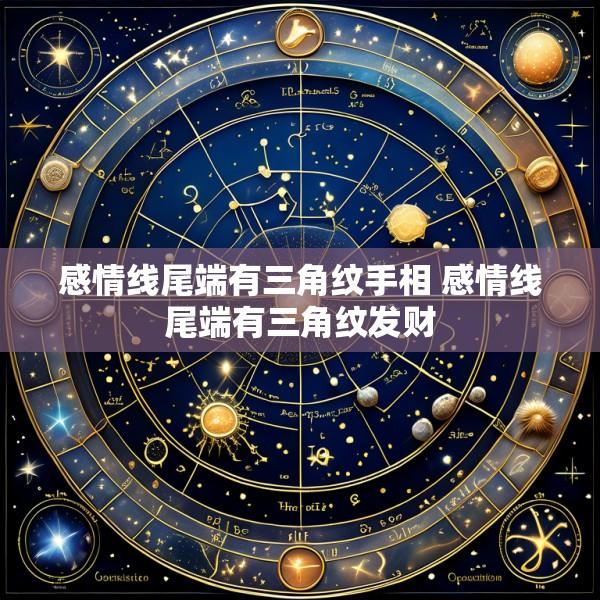 感情线尾端有三角纹手相 感情线尾端有三角纹发财