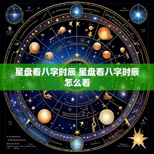 星盘看八字时辰 星盘看八字时辰怎么看
