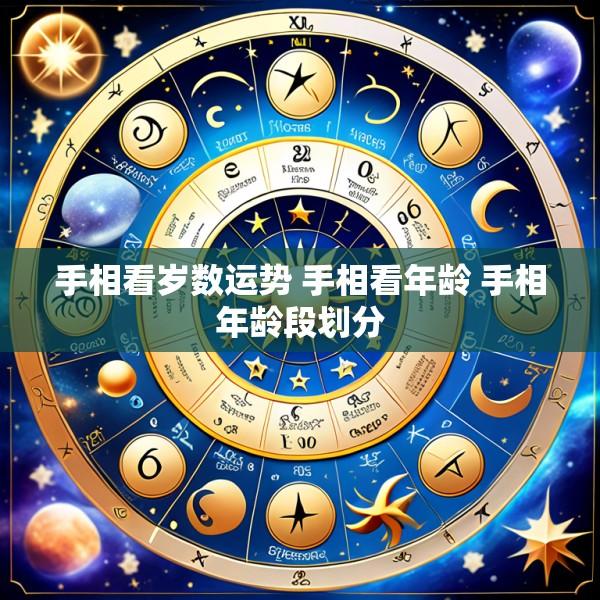 手相看岁数运势 手相看年龄 手相年龄段划分