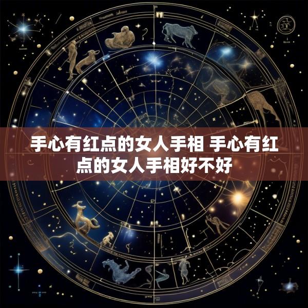 手心有红点的女人手相 手心有红点的女人手相好不好