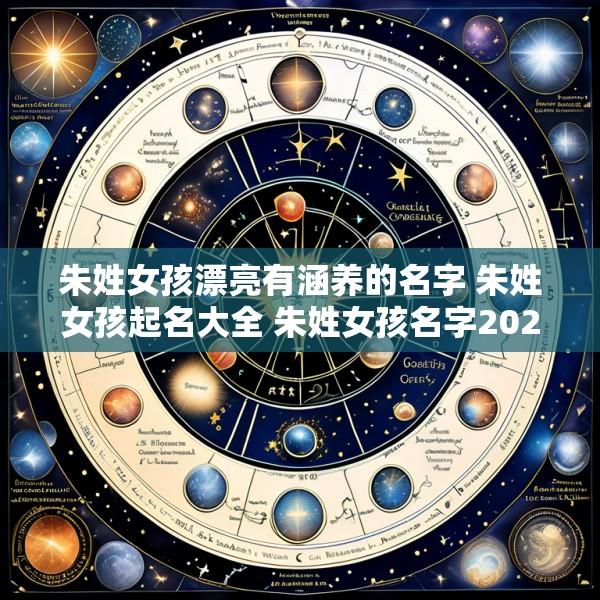 朱姓女孩漂亮有涵养的名字 朱姓女孩起名大全 朱姓女孩名字2025年名字大全