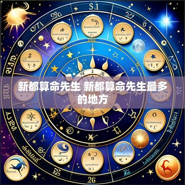 新都算命先生 新都算命先生最多的地方