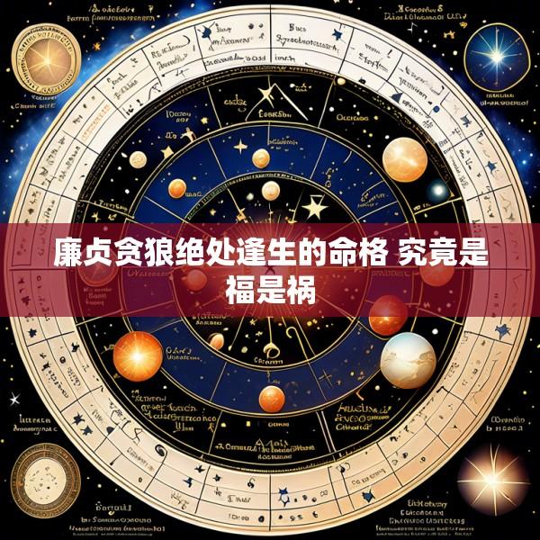 廉贞贪狼绝处逢生的命格 究竟是福是祸