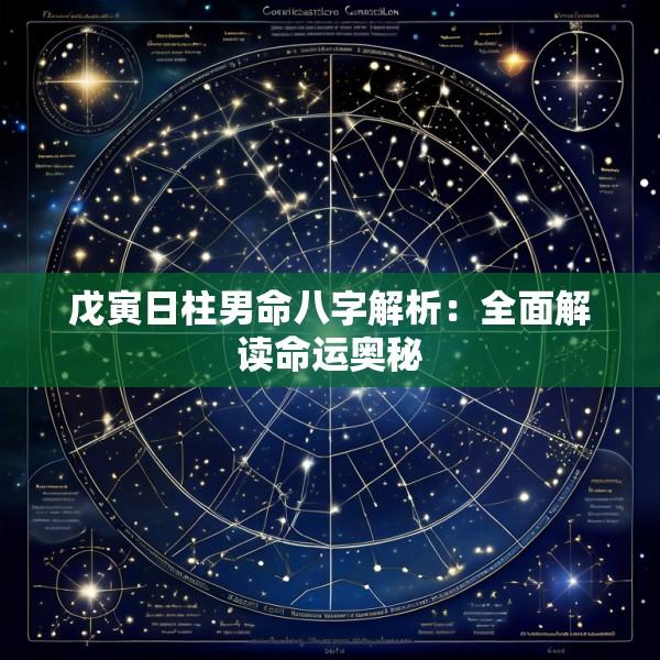 戊寅日柱男命八字解析：全面解读命运奥秘