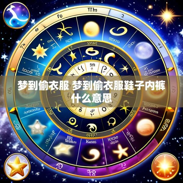 梦到偷衣服 梦到偷衣服鞋子内裤什么意思