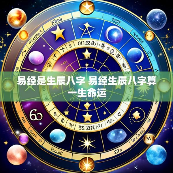 易经是生辰八字 易经生辰八字算一生命运
