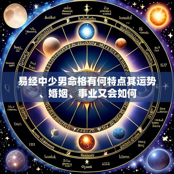 易经中少男命格有何特点其运势、婚姻、事业又会如何