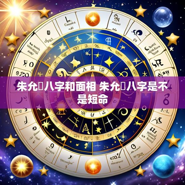 朱允炆八字和面相 朱允炆八字是不是短命