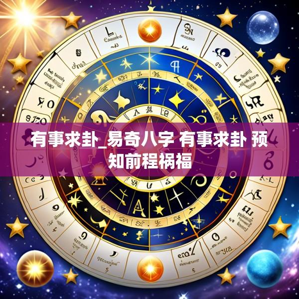 有事求卦_易奇八字 有事求卦 预知前程祸福