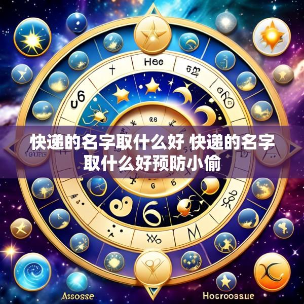 快递的名字取什么好 快递的名字取什么好预防小偷