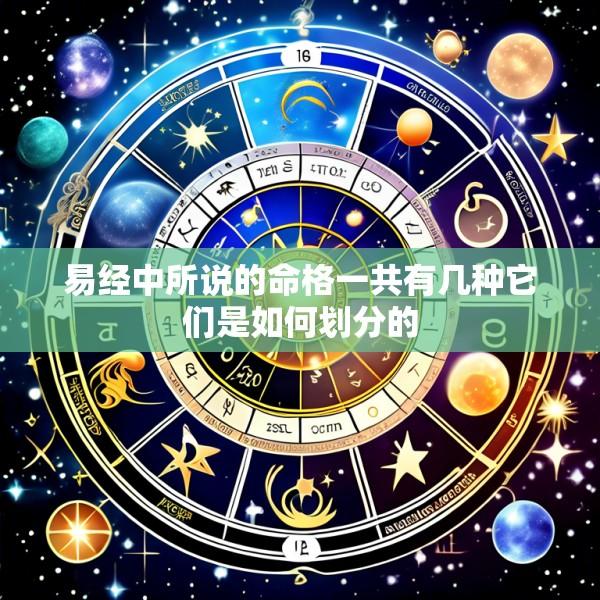 易经中所说的命格一共有几种它们是如何划分的
