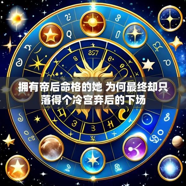 拥有帝后命格的她 为何最终却只落得个冷宫弃后的下场