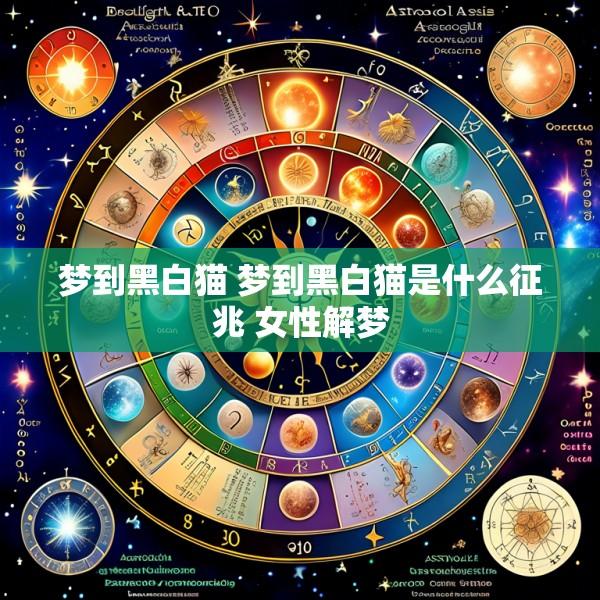 梦到黑白猫 梦到黑白猫是什么征兆 女性解梦