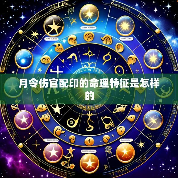 月令伤官配印的命理特征是怎样的